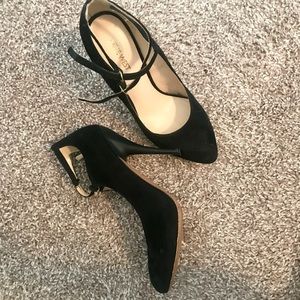 Black heel